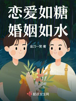 《恋爱如糖婚姻如水》小说封面