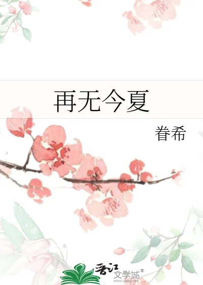 《再无今夏》小说封面