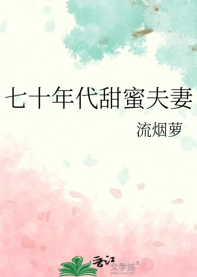 《七十年代甜蜜夫妻》小说封面