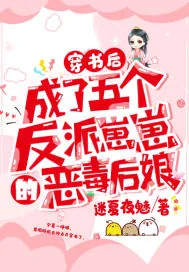 《穿书后，成了五个反派崽崽的恶毒后娘》小说封面