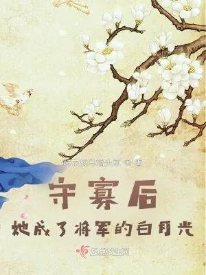 《守寡后，她成了将军的白月光》小说封面