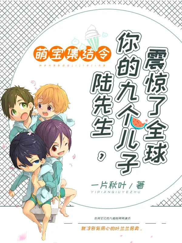 《萌宝集结令:陆先生,你的九个儿子震惊了全球》小说封面