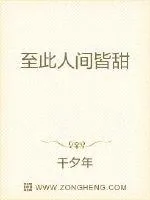《至此人间皆甜》小说封面