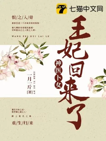 《神医卜女:王妃回来了》小说封面
