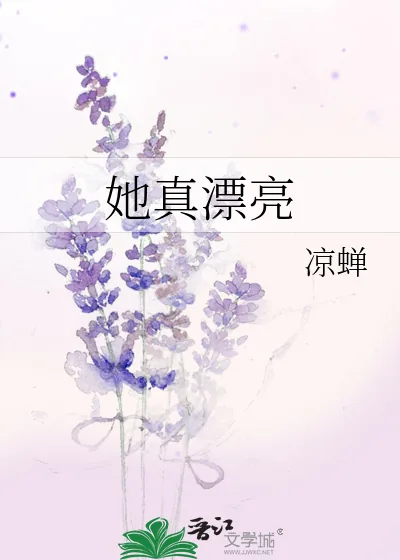 《她真漂亮》小说封面