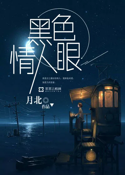 《黑色情人眼》小说封面