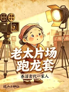 《老太片场跑龙套，养活古代一家人》小说封面