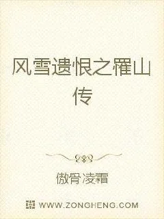 《风雪遗恨之罹山传》小说封面