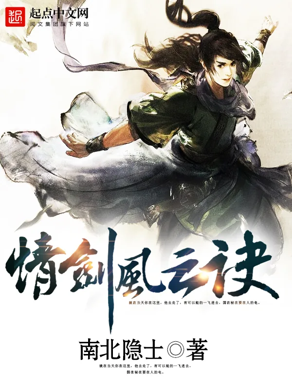 《情剑风云诀》小说封面