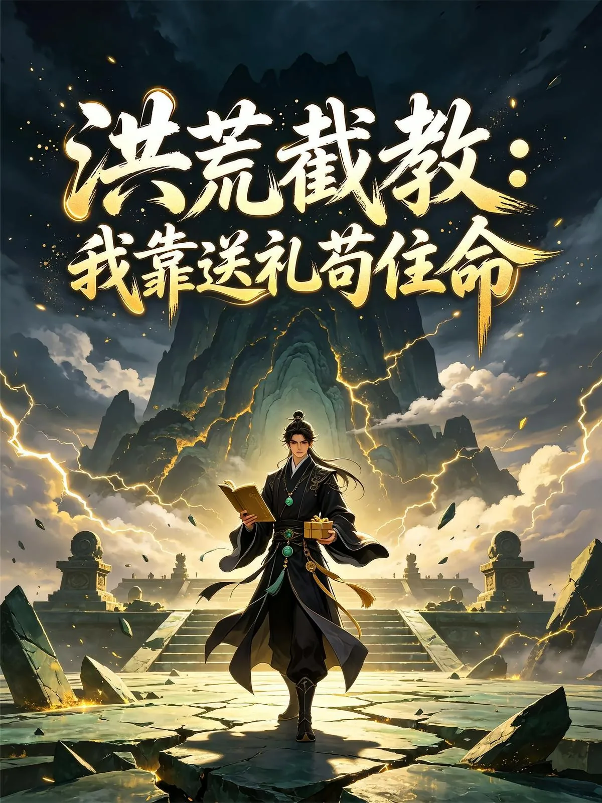 《洪荒截教:我靠送礼苟住命》小说封面