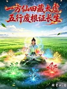 《一方仙田藏太虚，五行废根证长生》小说封面
