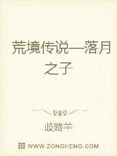 《荒境传说—落月之子》小说封面
