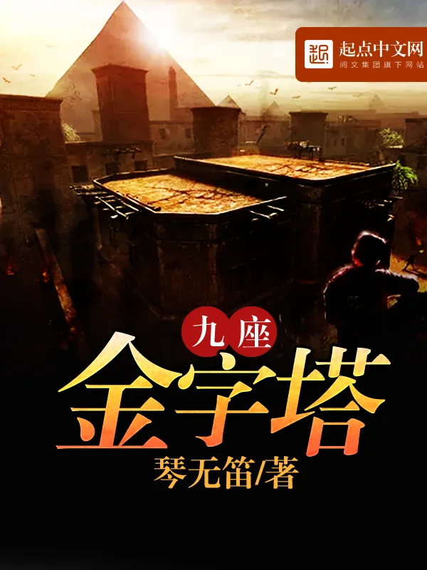 《九座金字塔》小说封面