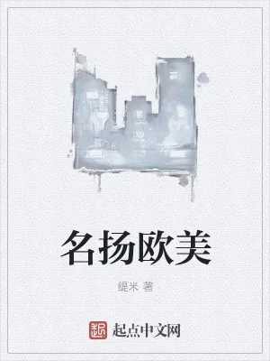《名扬欧美》小说封面