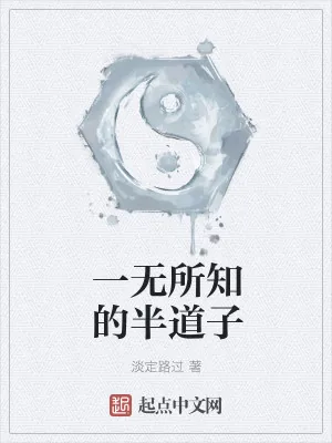 《一无所知的半道子》小说封面