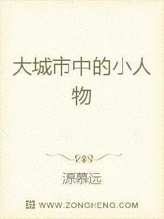 《大城市中的小人物》小说封面
