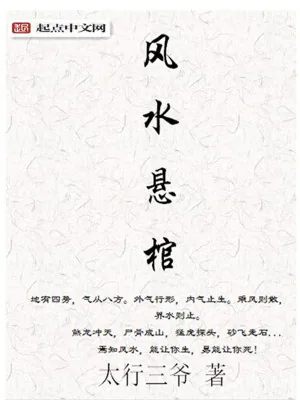 《风水悬棺》小说封面
