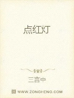 《点红灯》小说封面