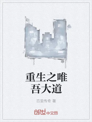 《重生之唯吾大道》小说封面