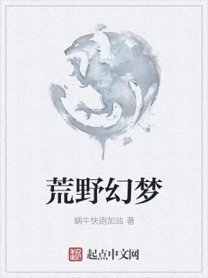 《荒野幻梦》小说封面