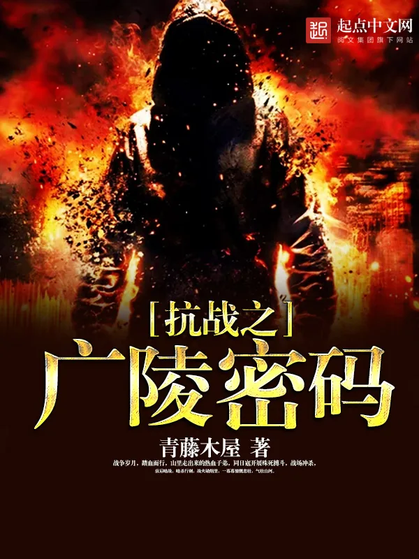 《抗战之广陵密码》小说封面