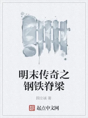 《明末传奇之钢铁脊梁》小说封面