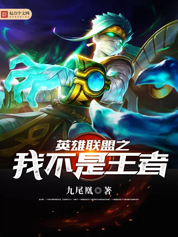 《英雄联盟之我不是王者》小说封面