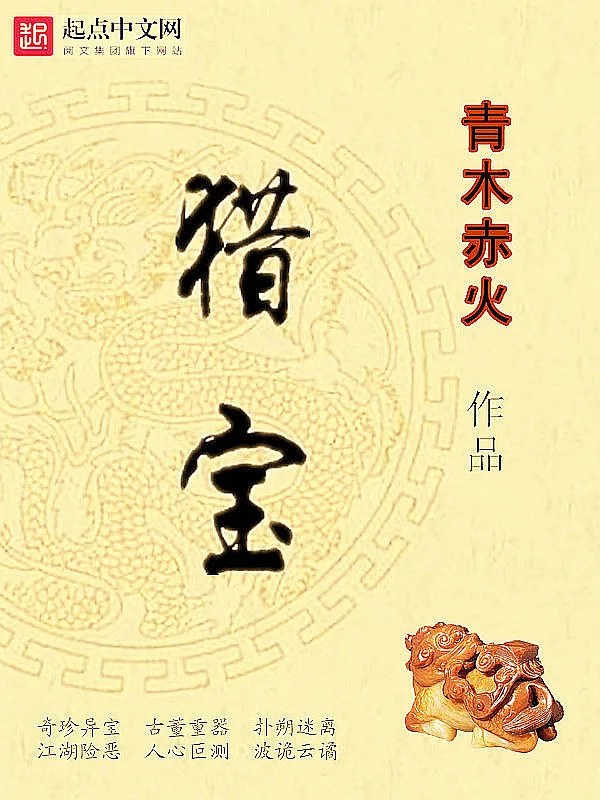 《猎宝》小说封面