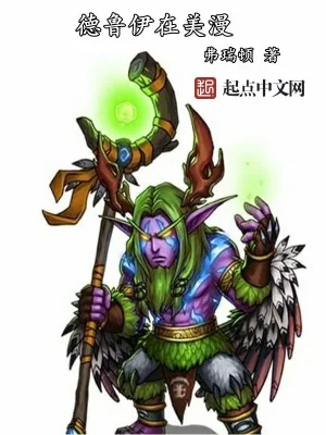 《德鲁伊在美漫》小说封面