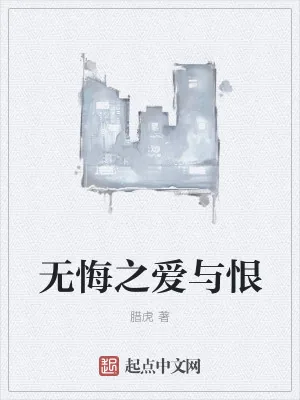 《无悔之爱与恨》小说封面