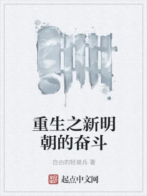 《重生之新明朝的奋斗》小说封面