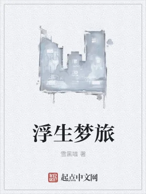 《浮生梦旅》小说封面