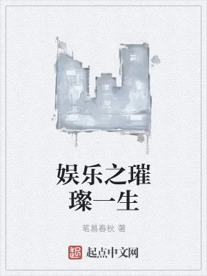《娱乐之璀璨一生》小说封面
