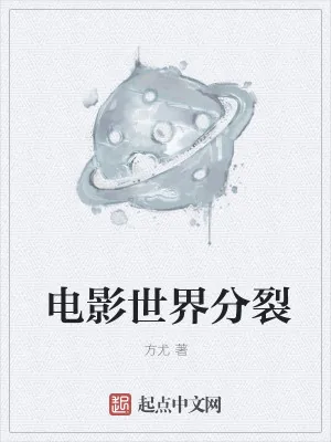 《电影世界分裂》小说封面