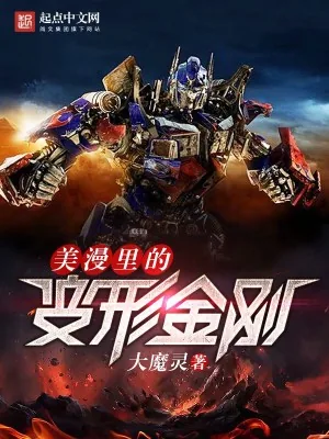 《美漫里的变形金刚》小说封面
