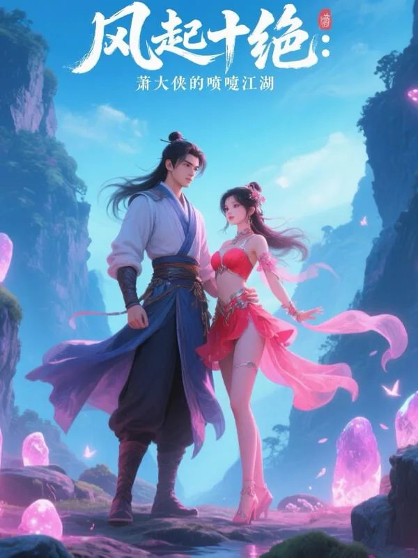 《风起十绝：萧大侠的喷嚏江湖》小说封面