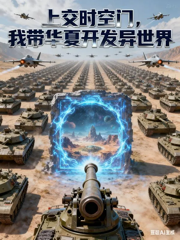 《上交时空门,我带华夏开发异世界》小说封面