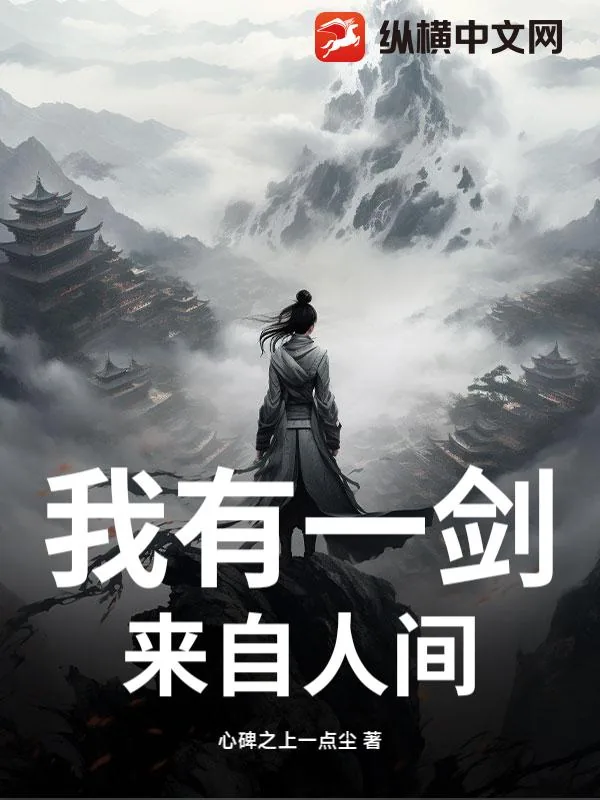 《我有一剑，来自人间》小说封面
