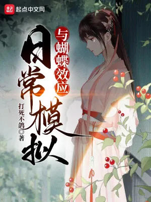《日常模拟与蝴蝶效应》小说封面