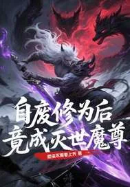 《自废修为后，竟成灭世冥尊》小说封面