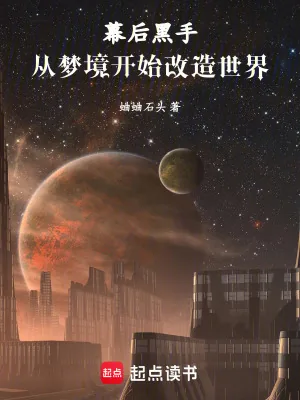 《幕后黑手：从梦境开始改造世界》小说封面