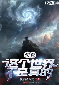 《快逃,这个世界不是真的》小说封面