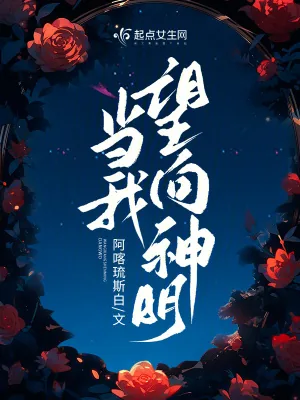 《当我望向神明》小说封面