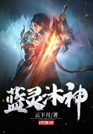 《蓝灵沐神》小说封面