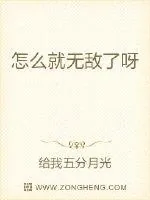 《怎么就无敌了呀》小说封面