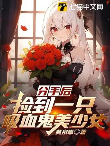 《分手后，捡到一只吸血鬼美少女》小说封面