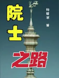 《院士之路》小说封面