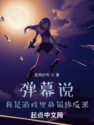 《弹幕说,我是游戏里的最终反派》小说封面